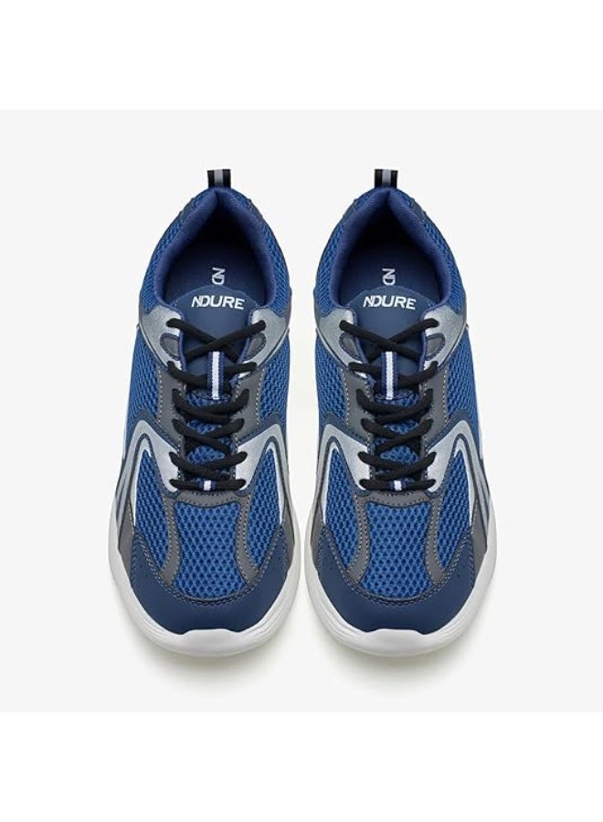 نديور حذاء رياضي رجالي من إندور، مصنوع من قماش شبكي خفيف الوزن - Image 2